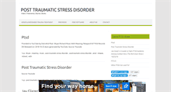 Desktop Screenshot of post-traumatic-stress-disorder.org